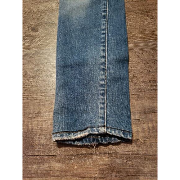 R13 Jeans Alison Skinny In Crosby Stretch Sz 25 Sioux Crispy R13W0005-890 - - Picture 9 of 14